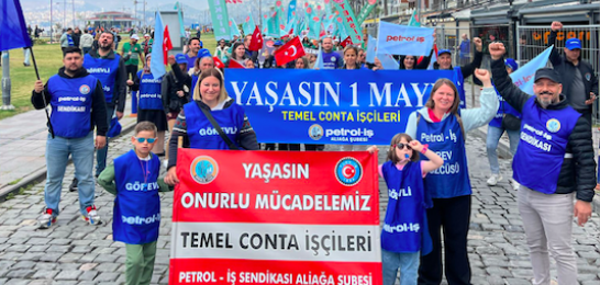 Grevden 1 Mayıs’a: Temel Conta işçisi alanda!