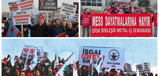 MESS’in sefalet dayatmasına geçit yok! Metal işçisi sadaka değil hakkını istiyor!