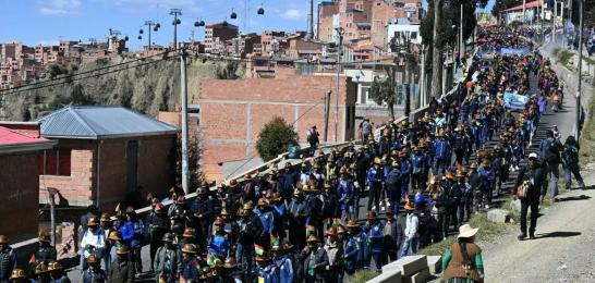 Bolivya işçi sınıfı ekonomik krize ve Rodrigo Paz hükümetine karşı ayakta