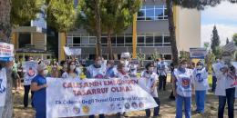 DEÜ Hastanesi emekçilerinden yönetime cevap: Mücadeleye devam!