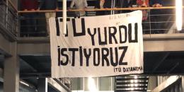 İTÜ öğrencileri yeni dönemde barınma hakkına sahip çıkıyor