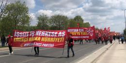 İstanbul’da işçilerin coşkuyla kutladığı 1 Mayıs sınıf mücadelesinde yeni bir yükselişin arifesi olsun! 