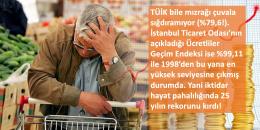 Hayat pahalılığında rekor