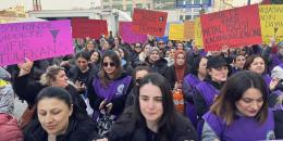 Gebze’de metal işçisi kadınlar 8 Mart için alanları doldurdu!