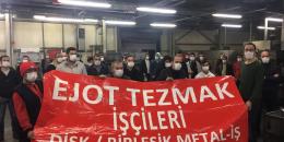 İstanbul Ejot Tezmak’tan bir işçi: Sınıf saldırılarına karşı birleşik işçi cephesi