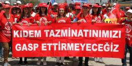 kıdem tazminatımızı gasp ettirmeyeceğiz