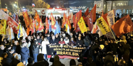 HDK dayanışma eylemi Kadıköy