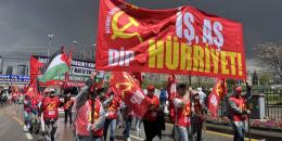 İş, aş, hürriyet için Ankara, İzmir ve Lüleburgaz 1 Mayıs kortejlerinde buluştuk!