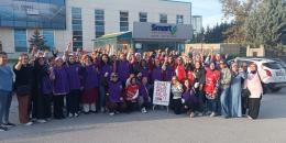 Gebze Smart Solar grevinden bir işçi kadın: Korkmuyoruz!