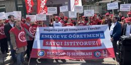 Özel İtalyan Lisesi öğretmenleri 3 aydır greve devam ediyor!
