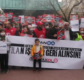 EnerjiSa’da işçi kıyımına karşı direnen işçiler anlattı: Taleplerimiz karşılanana kadar mücadeleye devam!