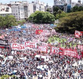 Arjantin işçi sınıfı, faşizme direniyor!