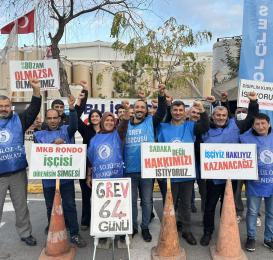 Tuzla MKB Rondo’dan bir işçi: Mücadelemiz, sadece ekonomik taleplerle sınırlı değil; aynı zamanda özgür, adil ve eşit bir toplum hayalini gerçekleştirme yolunda bir adımdır.