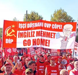 Uzlaşma yok! Sınıf kavgası var!