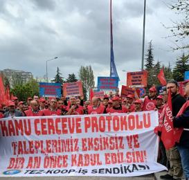 Kamu işçisi talepleri için alanlara iniyor!