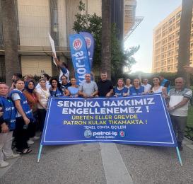 Temel Conta grevi kararlılıkla sürüyor!