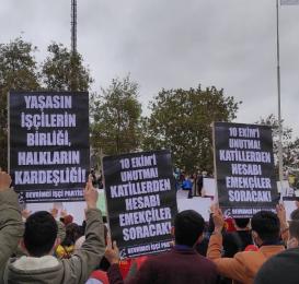 10 Ekim’in hesabını, Türk ile Kürdün kardeşliğini, işçi sınıfının birliğini sağlayarak soralım!