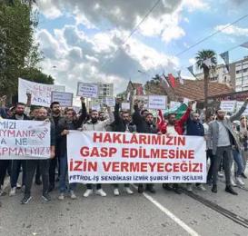 TPI işçileri haklarını aramaya devam ediyor