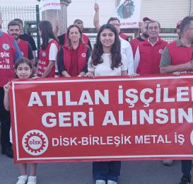 SAG Hidrolik işçisi sendikal hakları için direnişe devam ediyor!