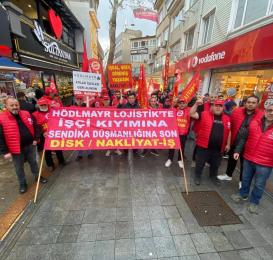 Şekerpınar’da direniş ateşi ikinci ayını dolduruyor: Hödlmayr patronu saldırıyor işçiler direniyor!