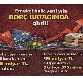 işçinin ekonomisi borç batağı 
