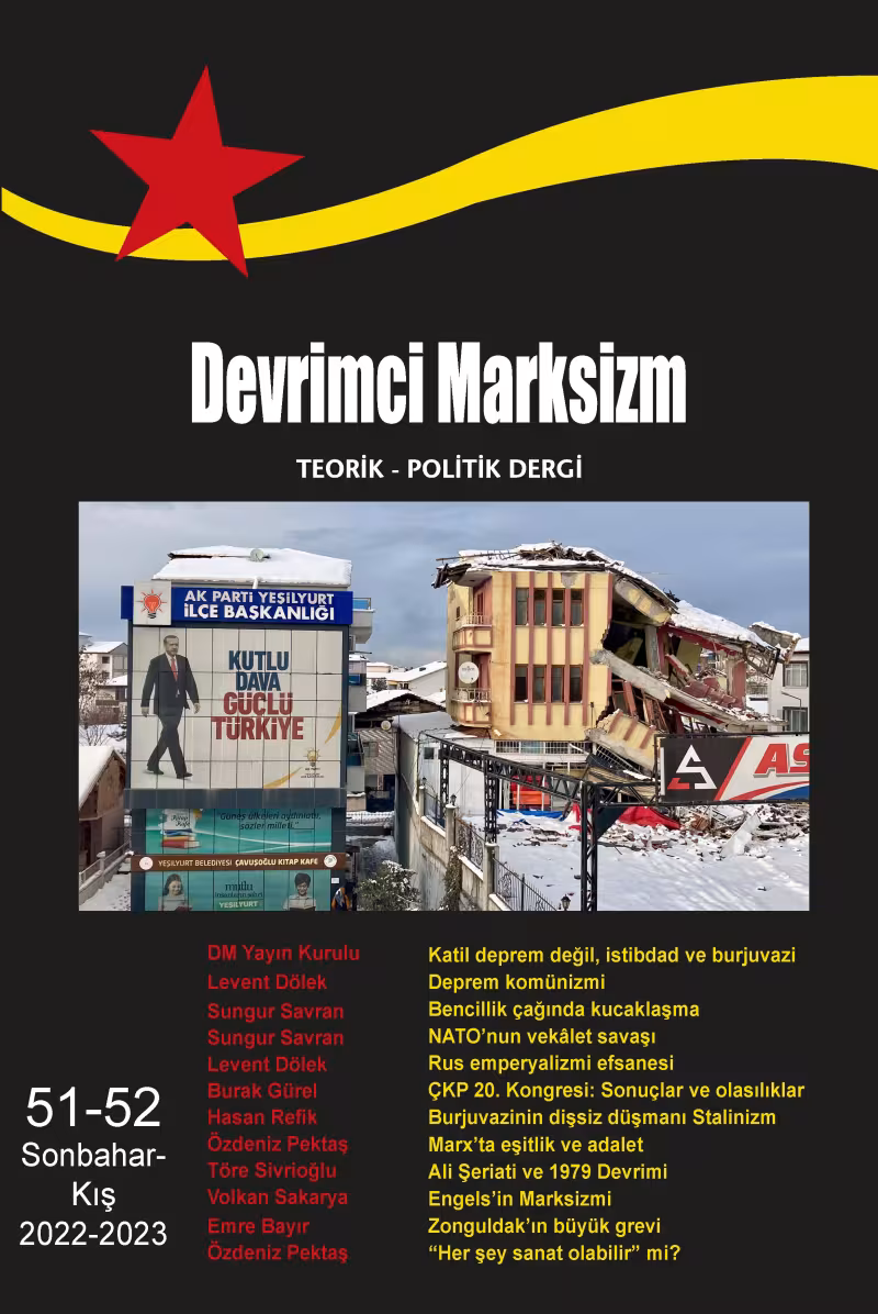 Devrimci Marksizm 51-52 kapağı