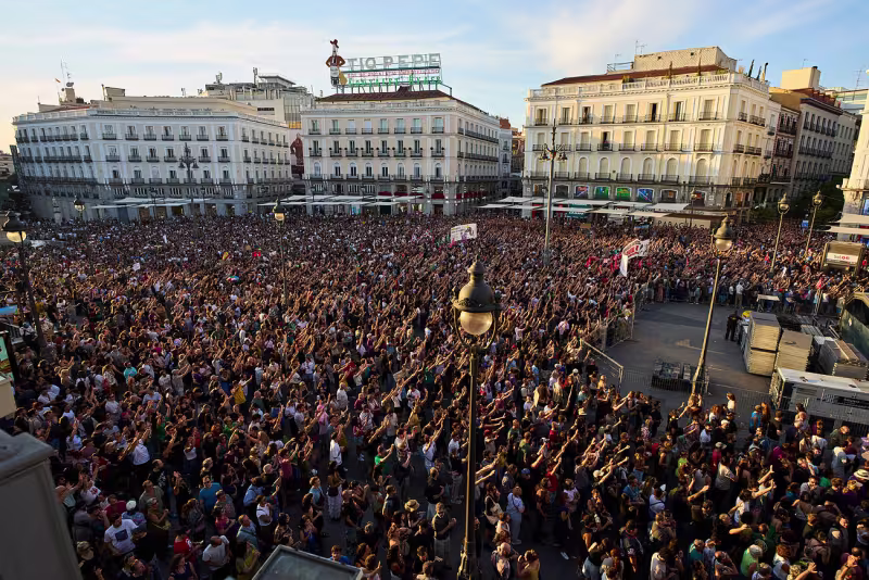 İspanya: Puerta del Sol, yeniden!