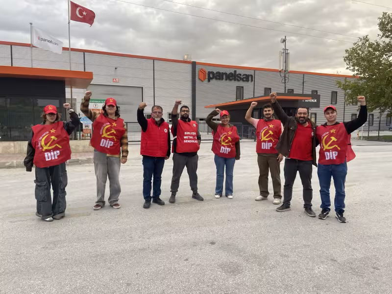 Panelsan işçileri sendika hakkına sahip çıkıyor! Mücadele sürüyor!