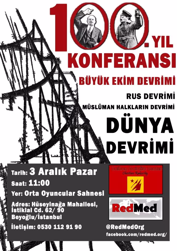 Ekim Devrimi’nin çağrısı 3 Aralık’ta İstanbul’da yankılanacak kapağı