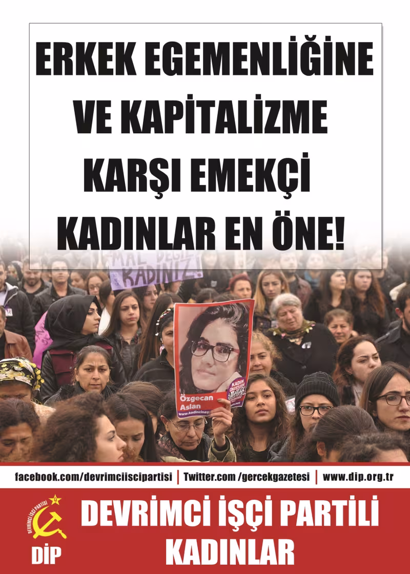 DİP'li Kadınlar çağırıyor: 8 Mart'ta meydanlara! kapağı