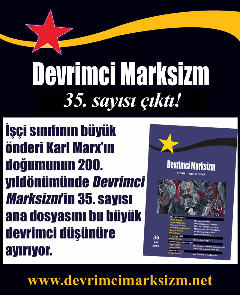 Devrimci Marksizm’in 35. sayısı çıktı! kapağı