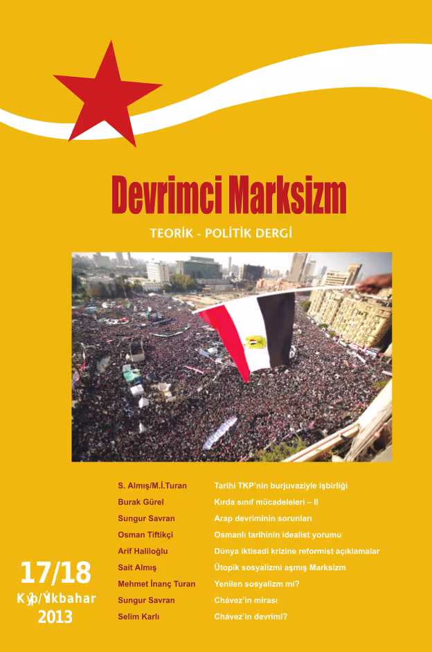 Devrimci Marksizm Sayı 17-18 kapağı