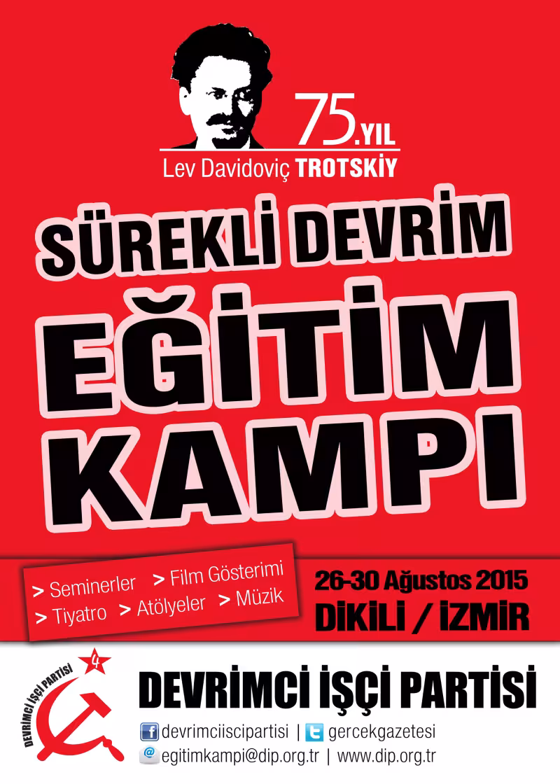 Sürekli Devrim Eğitim Kampı başlıyor! kapağı