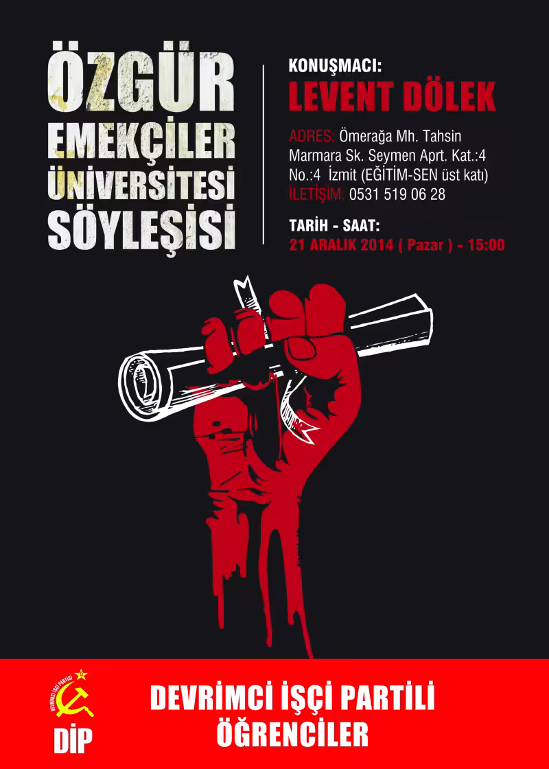 Özgür Emekçiler Üniversitesi Söyleşisi kapağı