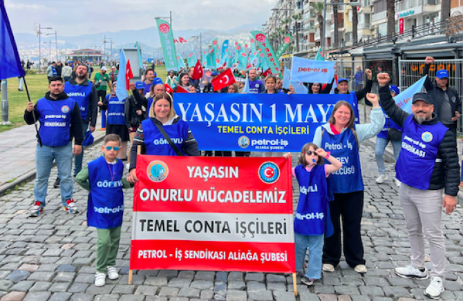 Grevden 1 Mayıs’a: Temel Conta işçisi alanda!