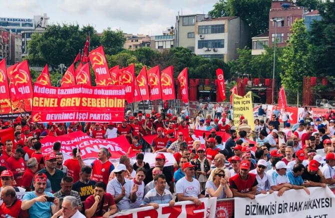 Tamamlayıcı Emeklilik Sistemi’ne hayır! Kıdem tazminatına dokunmak genel grev sebebidir!