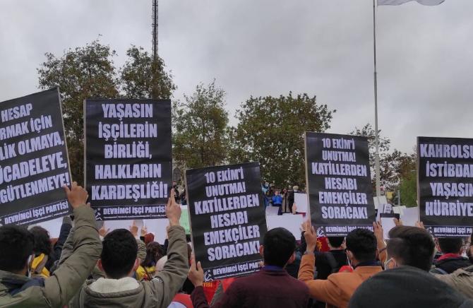 10 Ekim’in hesabını, Türk ile Kürdün kardeşliğini, işçi sınıfının birliğini sağlayarak soralım!