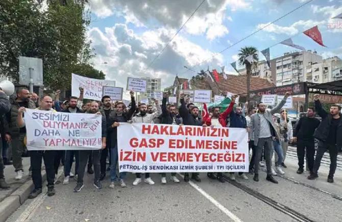 TPI işçileri haklarını aramaya devam ediyor