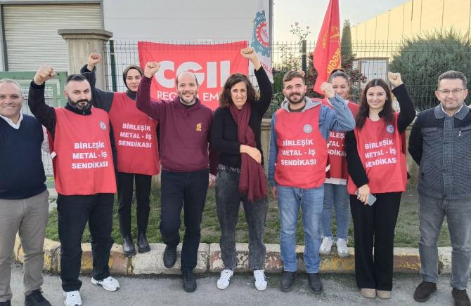 SAG Hidrolik işçilerinin onurlu direnişi devam ediyor!