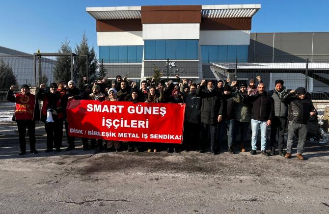Gebze Smart Solar’dan bir işçi: Yaşasın onurlu mücadelemiz!