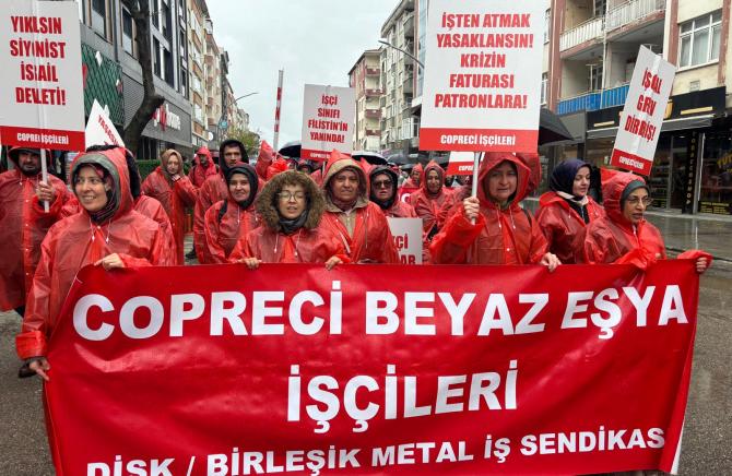 Dilovası Copreci’den metal işçisi bir kadın: İşsizliğe, yoksulluğa, işten çıkarmalara karşı işçiler örgütlü mücadeleye!