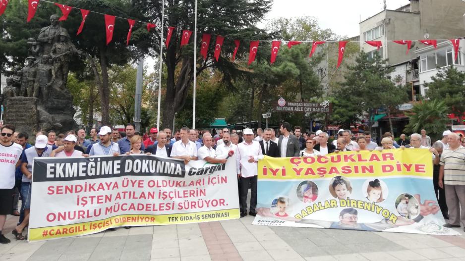 Cargill işçileri cargill