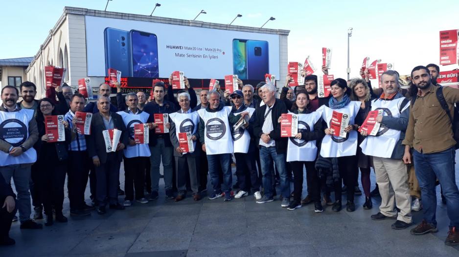 Sendikalardan ortak çağrı Sendikalardan ortak çağrı