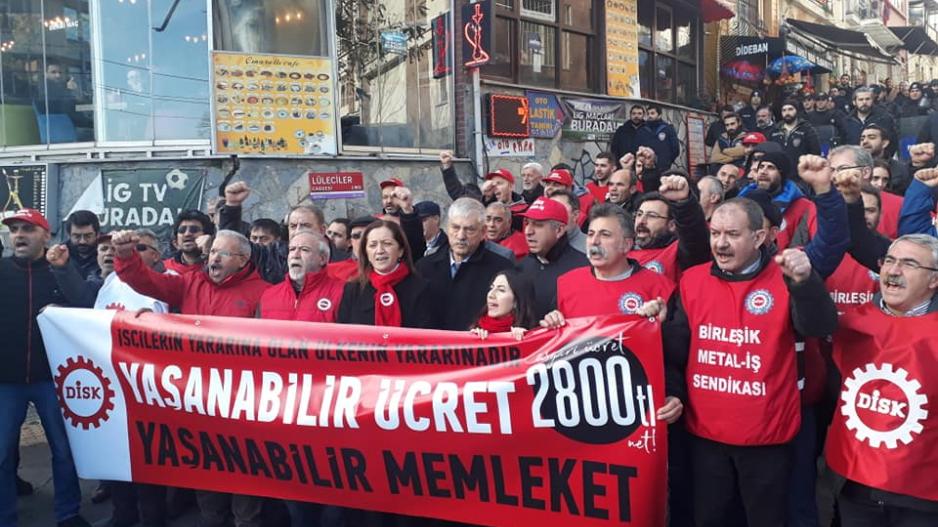 DİSK asgari ücret