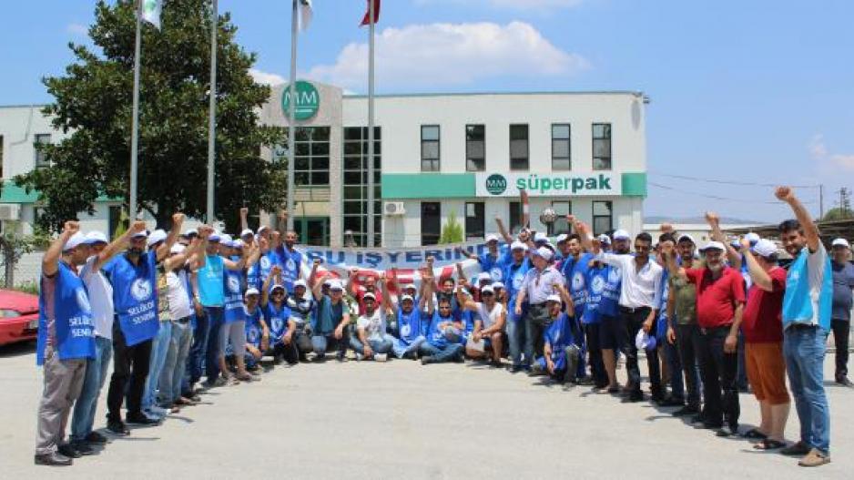 Süperpak grevi 5 ayı geride bıraktı Süperpak grevi 5 ayı geride bıraktı