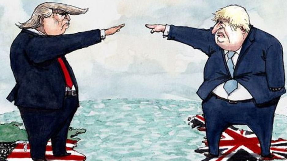 Trump’ın kankası Britanya’nın başına... bela! Trump’ın kankası Britanya’nın başına... bela!
