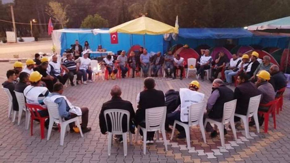 Devlet ve TKİ’nin maden işçilerini oyalamasına karşı işçiler mücadeleyi büyütüyor