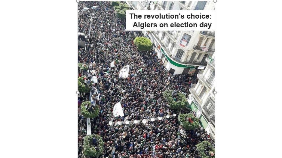 The revolution's choice: Algiers on election day