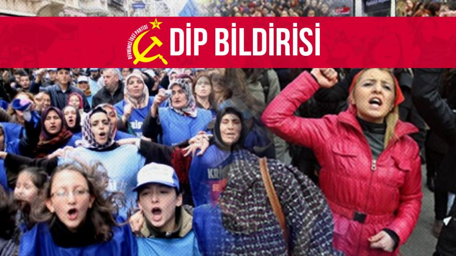 Erkek egemenliğine, kapitalizme, istibdada ve emperyalizme karşı 8 Mart’ta emekçi kadınlar en öne! Erkek egemenliğine, kapitalizme, istibdada ve emperyalizme karşı 8 Mart’ta emekçi kadınlar en öne!