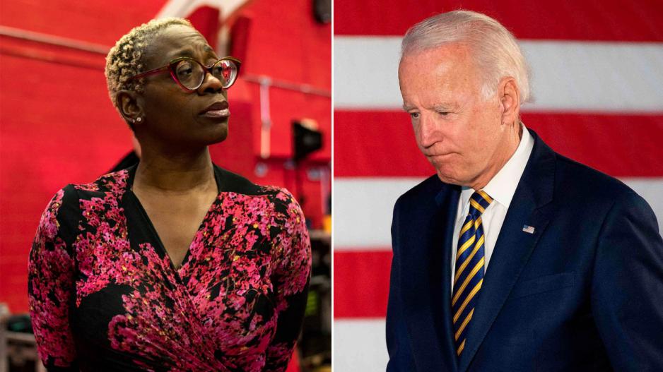 Nina Turner Joseph Biden